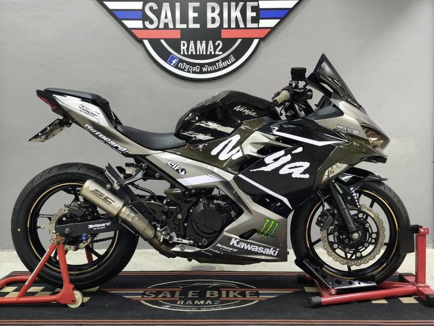 ออกรถ 0 บาท Kawasaki Ninja 400 ปี 2018 abs แต่งเต็ม