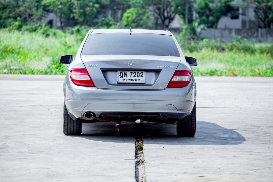 BENZ C200 KOMPRESSOR ปี 2010 สีเทา สวยสภาพดีมากๆ รูปที่ 5