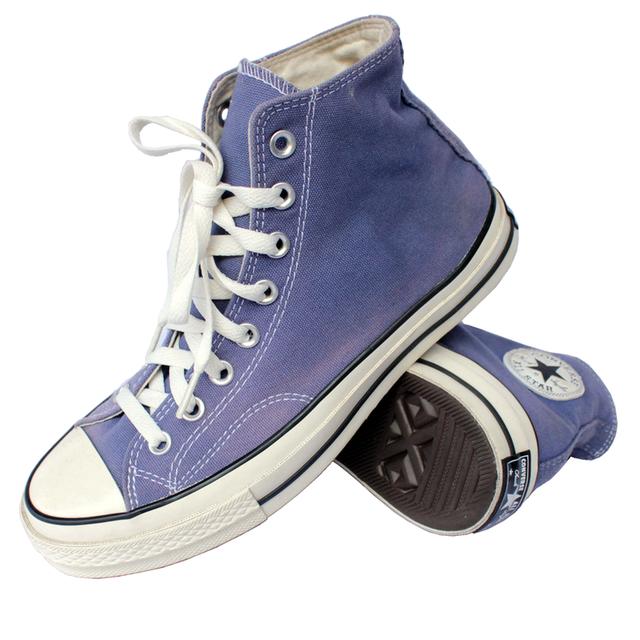 CONVERSE ผ้าใบหุ้มข้อมือสอง สีกรม สภาพเหมือนใหม่ จัดส่งฟรี!!! เก็บปลายทาง