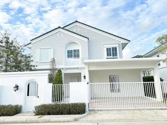 ให้เช่าบ้านเดี่ยว 2 ชั้น 67 ตร.วา ชัยพฤกษ์ บางนา กม.15 เฟอร์พร้อมอยู่ ใกล้ Mega Bangna, Central Village 1