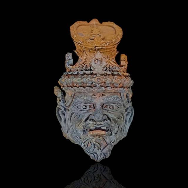 เศียรหล่อพ่อแก่เทวฤทธิ์ตาไฟ รุ่น บูชาครู ๖๖ครูบาวิรุต ญาณสังวโร วัดสันมะเหม้า จ.เชียงราย