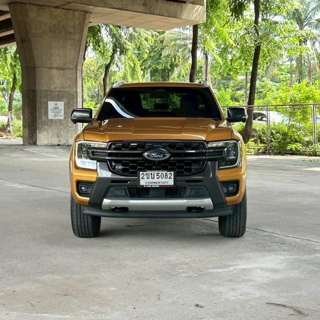 Ford Ranger Double Cab 2.0 Bi-Turbo Wildtrak 10AT ปี 2022 รถสวยมือเดียว ออฟชั่นตัวท๊อป