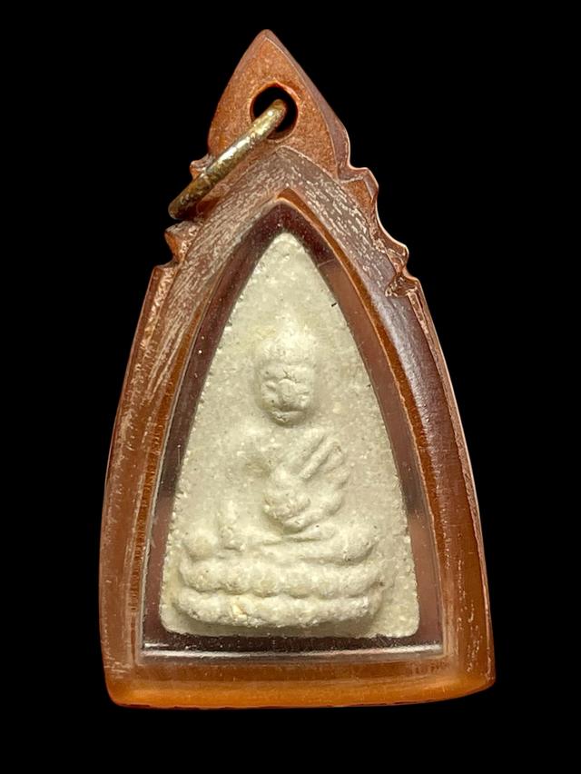 พระพุทโธน้อย พิมพ์กลาง แม่ชีบุญเรือน วัดอาวุธวิกสิตา รุ่นแรก ปี2494 เนื้อปูนเสก