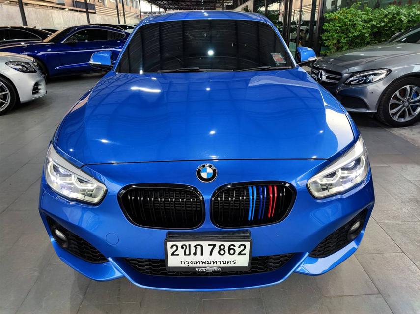 2016 BMW 118i M Sport สีน้ำเงิน เกียร์ออโต้ Top สุด  6