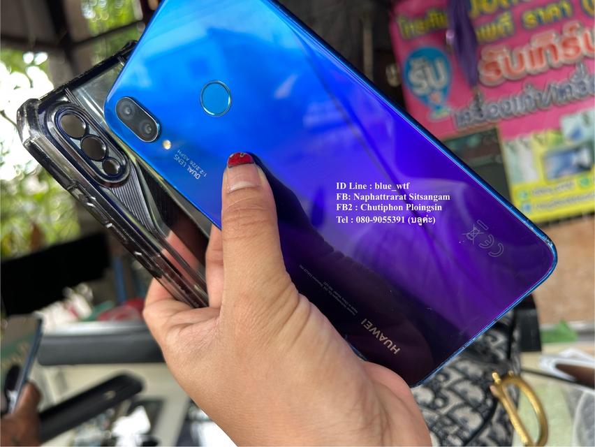 Huawei nova3i จอ6.3นิ้ว 4G 2ซิม Rom128Ram4 กล้องคู่หน้าหลัง สเปคดี โลหดแอพได้ ใช้งานปกติ ได้ทุกซิม รูปย่อยที่ 4