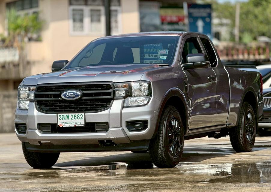 ปี 2022 FORD RANGER, 2.0 TURBO XLTโฉม HI-RIDER OPEN CAB สีเทา เกียร์ธรรมดา 3