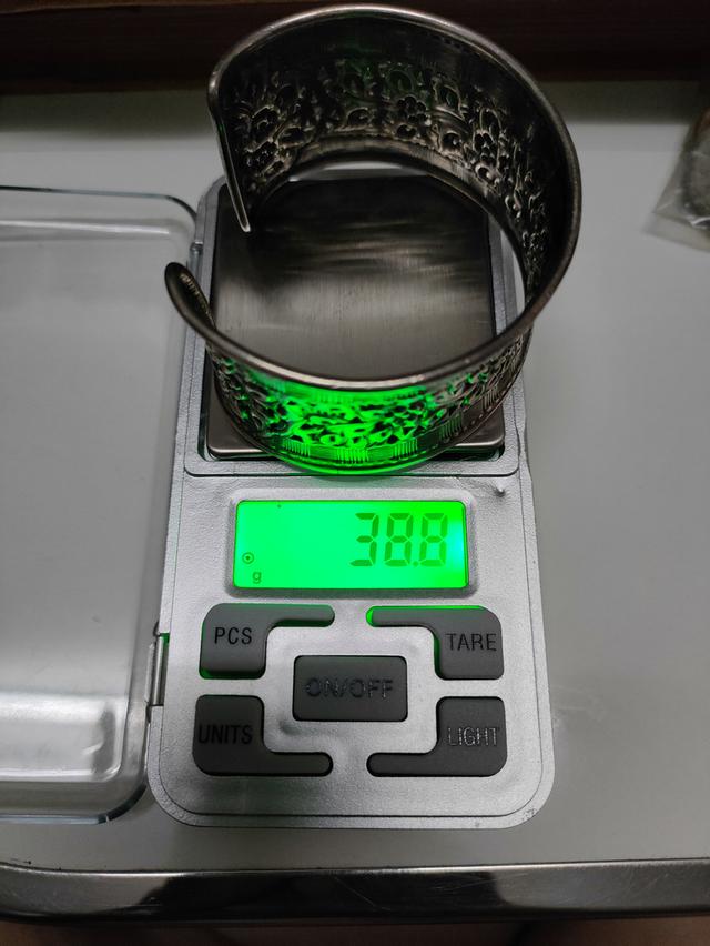 กำไลเงินแท้ กำไลเก่า สภาพดี สวย 4