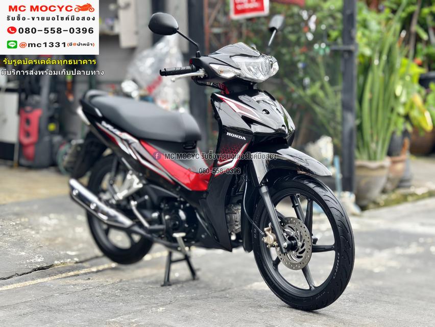 Wave 110i 2024 วิ่ง3000โลแท้ รุ่นTopล้อแมคสตาดมือ รถบ้านแท้มือเดียว สภาพป้ายแดง No1093