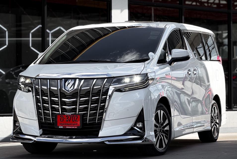 รหัสรถ MCA3702 2019 TOYOTA ALPHARD X HYBRID E-FOUR 2.5 แต่งหรู EXCLUSIVE PACKAGE VIP