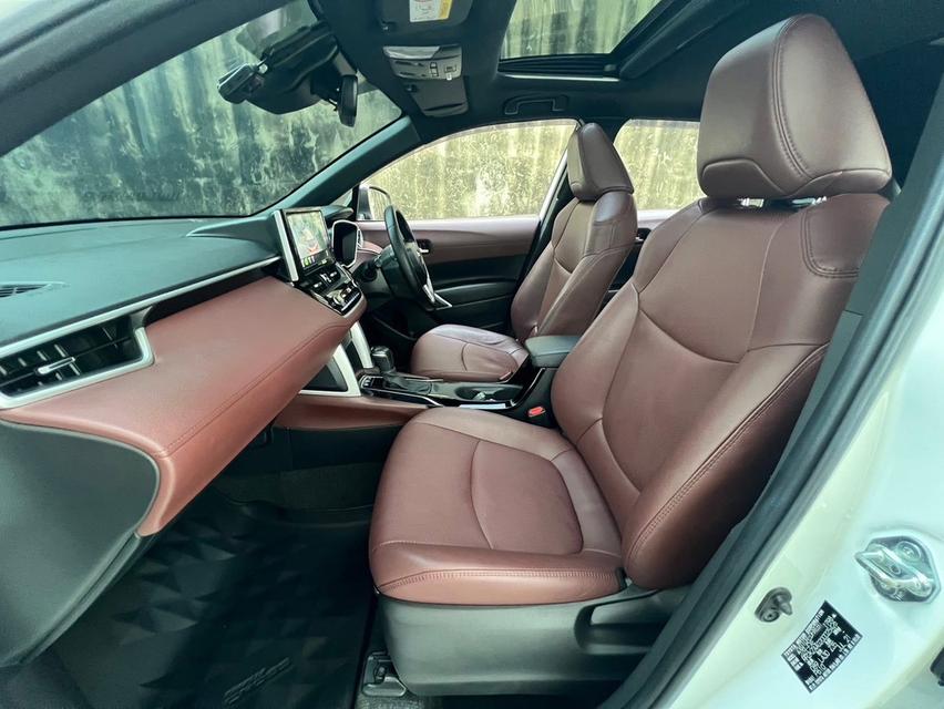 รหัสรถ WRT385 2021 TOYOTA COROLLA CROSS, 1.8 HYBRID PREMIUM SAFETY รูปที่ 10