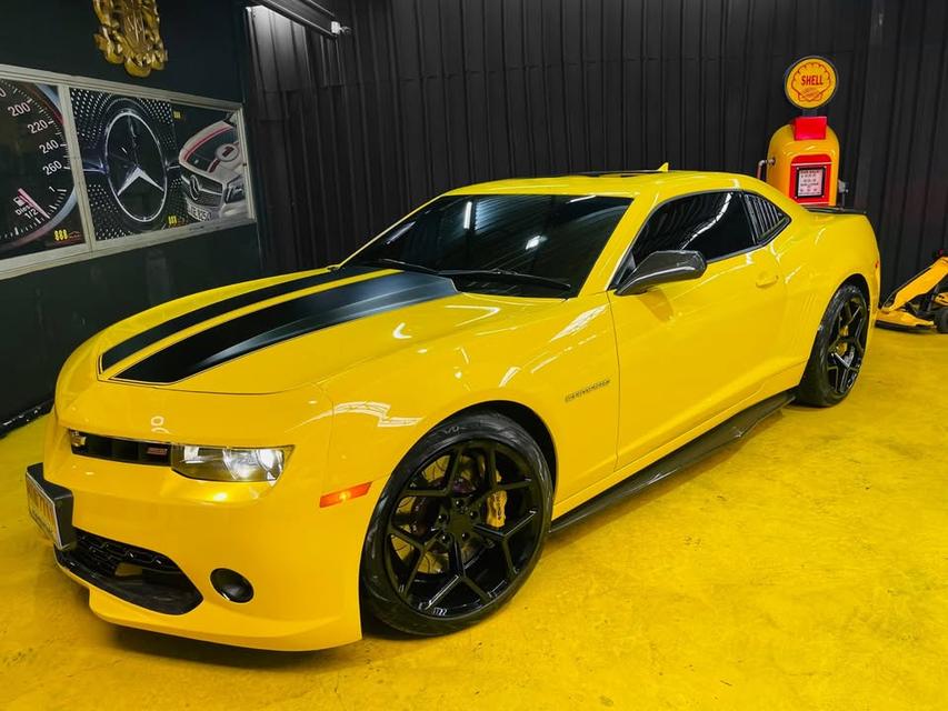 Chevrolet Camaro RS3.6 COUPE V6 สีเหลือง ปี2014