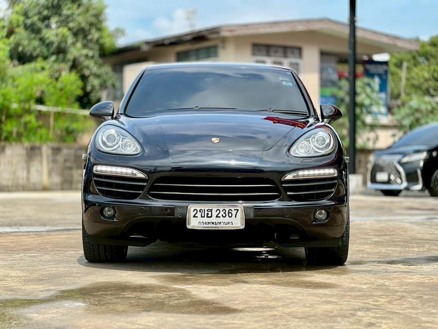 ปี 2010 PORSCHE CAYENNE , 3.0 HYBRIDโฉม CAYENNE สีดำ เกียร์ออโต้ เบนซิน+ไฮบริด