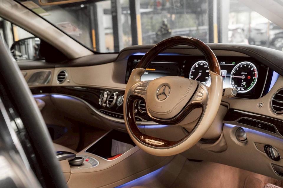 รหัสรถ 67GG7337 2017 BENZ S500e Exclusive Premium สีดำ  15