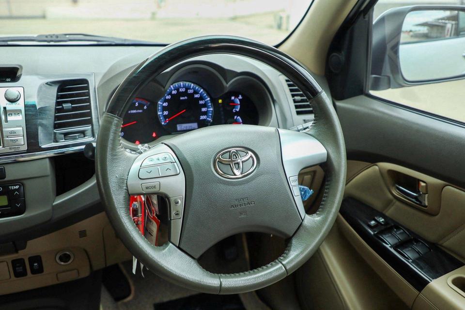 TOYOTA FORTUNER 3.0 V 2WD 2012SUV 7 ที่นั่ง เครื่อง 3000 VNT แรง ทน ซ่อมง่าย รูปที่ 8