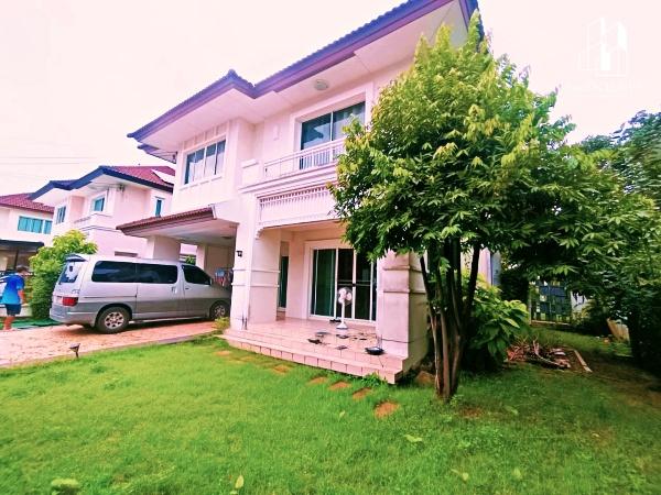 ขายบ้านเดี่ยว 2 ชั้น โครงการเซนโทร รัตนาธิเบศ์ (วัดสวนแก้ว) หลังบ้านติดสวนส่วนกลาง 2