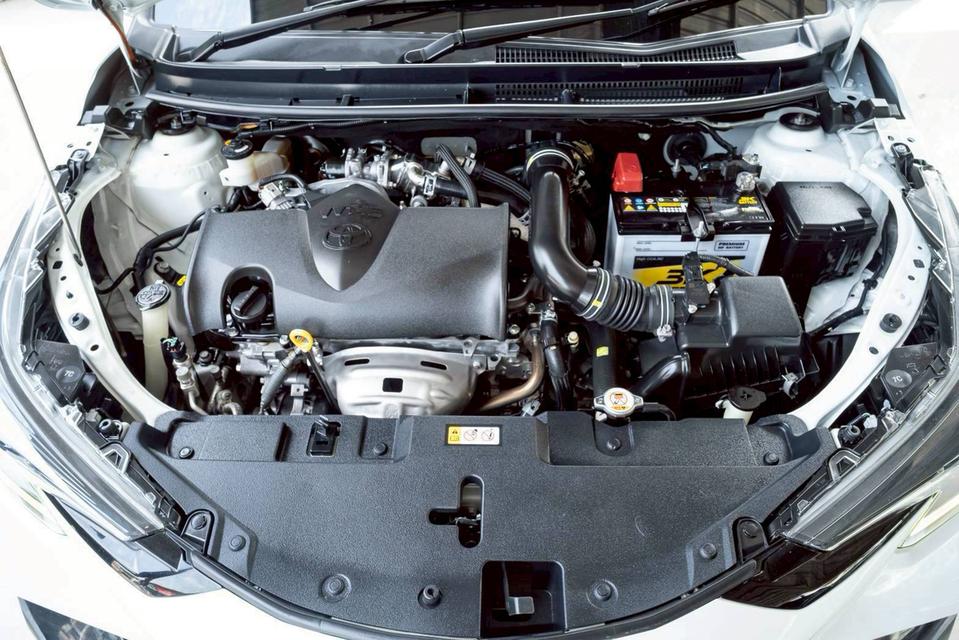 TOYOTA YARIS 1.2 SMART ปี 2024 สีขาว โฉม ปี19-ปัจจุบัน รูปที่ 16