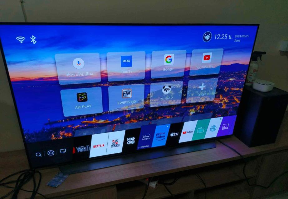 Tv LG Oled C9 55 นิ้ว ภาพคมชัด