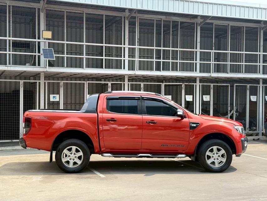 FORD RANGER 2.2 WILDTRAK HI-RIDER DOUBLE CAB 2014 สีส้ม เกียร์ธรรมดา ดีเซล 3