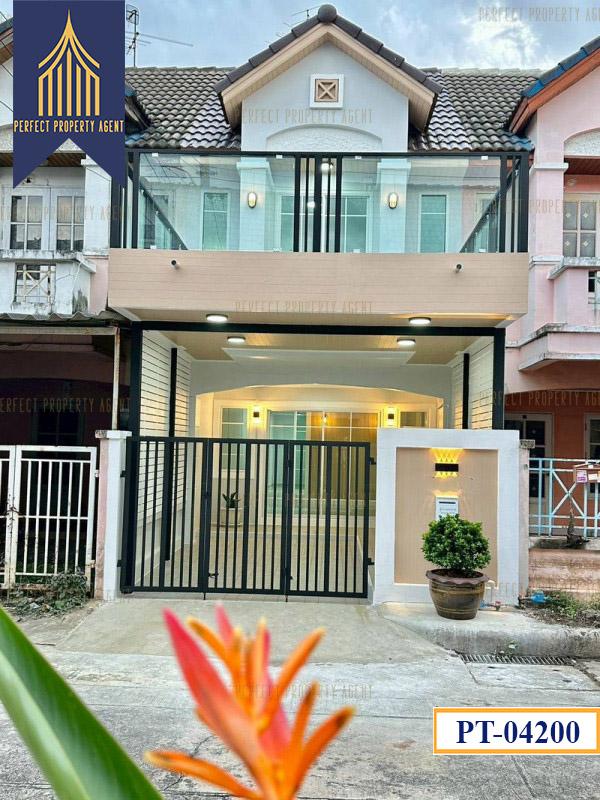 ขาย ทาวน์เฮ้าส์ ลุมพินี บางบัวทอง รีโนเวทใหม่พร้อมอยู่