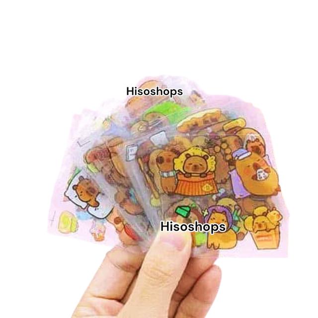 CUTE CARTOON STICKERS สติ๊กเกอร์น่ารักๆ ลายการ์ตูน แบบกล่อง หลายแบบ สำหรับตกแต่งได้อารี่ แต่งสมุดโน๊ต ของใช้ต่างๆกันน้ำ 7