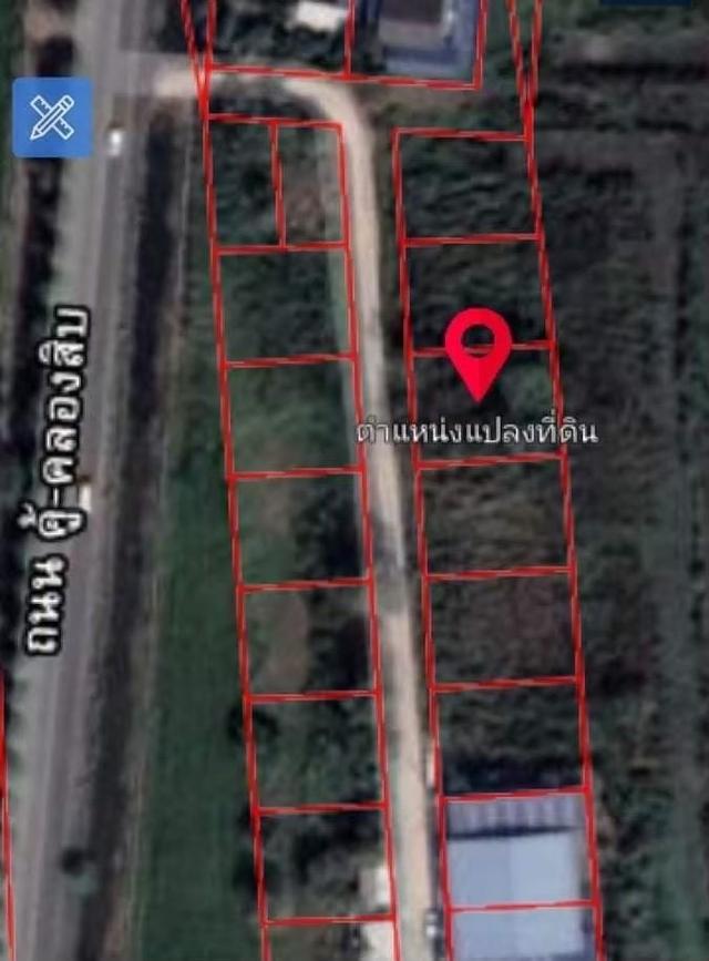 ขายที่ดินเนื้อที่ 106 ตรว. (ถมแล้ว) - ห่างจากถนน คู้-คลองสิบ ฝั่งเหนือ 50 เมตร - ห่างจากแยกลำหิน 700 เมตร - มีถนนสาธารณะกว้าง 8 เมตร มีไฟฟ้าผ่าน..... 2