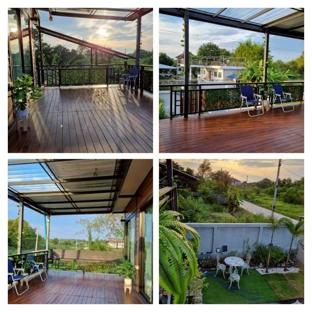 บ้านพลังงานไฟฟ้า ขายบ้านเดี่ยวสไตส์รีสอร์ท คลองหลวง ปทุมธานี แถมโซล่าเซลใช้ไฟฟ้าฟรี เหมาะสำหรับอยู่อาศัยหรือทำกิจการได้ 7