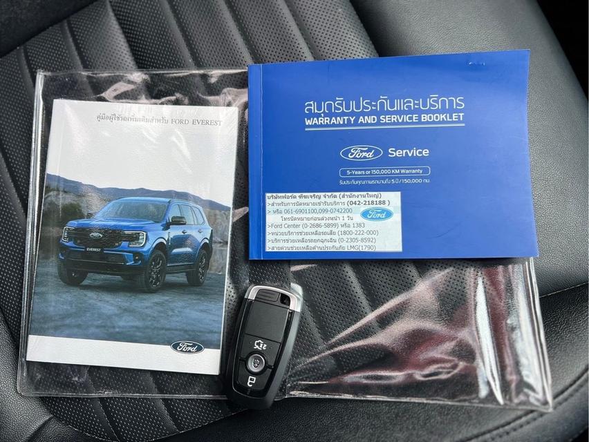 รหัสรถ WRT248 2023 FORD EVEREST, 2.0 TURBO SPORT โฉม ปี22-ปัจจุบัน สีเทา 19