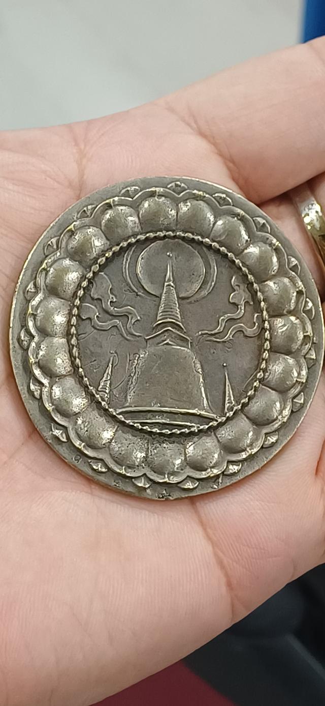 เหรียญโคตรเศรษฐีปี49 เนื้ออัลปาก้า 3.2ซม. รูปย่อยที่ 2