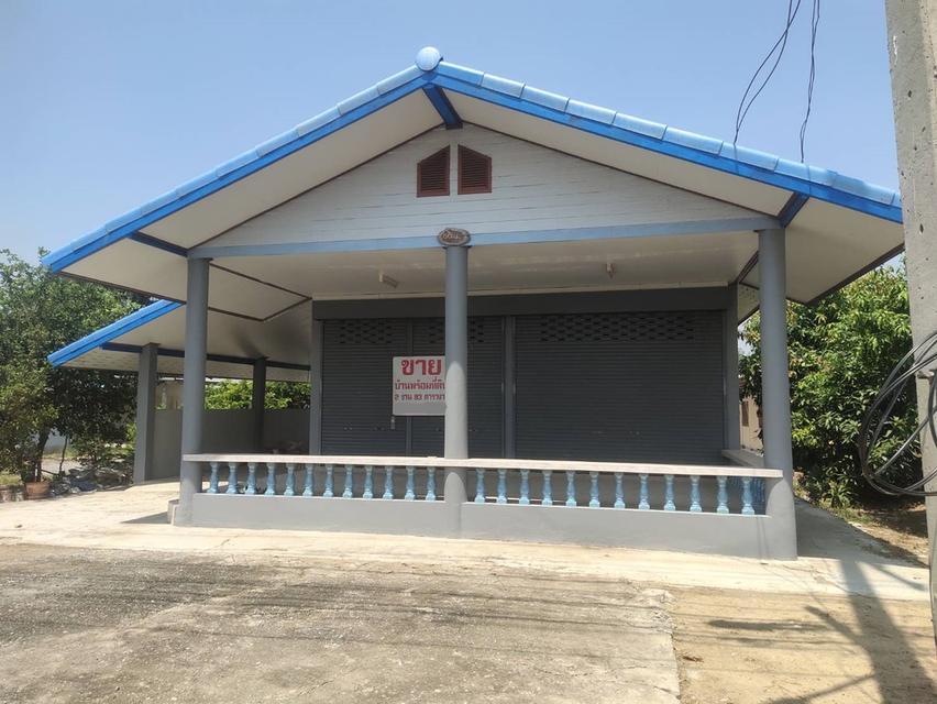 ขายบ้านเดี่ยวพร้อมที่ดิน 2 งาน 83 ตร.ว. ติดถนนสี่เลน สุพรรณ - ชัยนาท โทร. 085-7360569 2