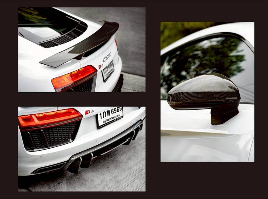 รหัสรถ PR6969 ⬛️🟥Audi New R8 V10  ( Minor Change. 2018) 10