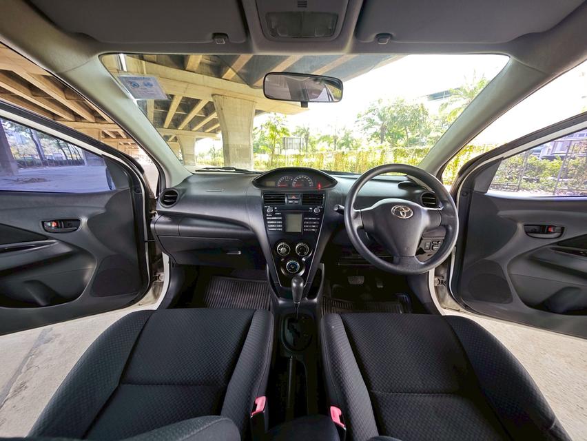 ขายรถ Toyota Vios 1.5E ปี 2009 สีขาว เกียร์ออโต้ 13