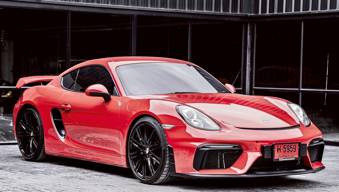 Porsche 981 Cayman GT4 look