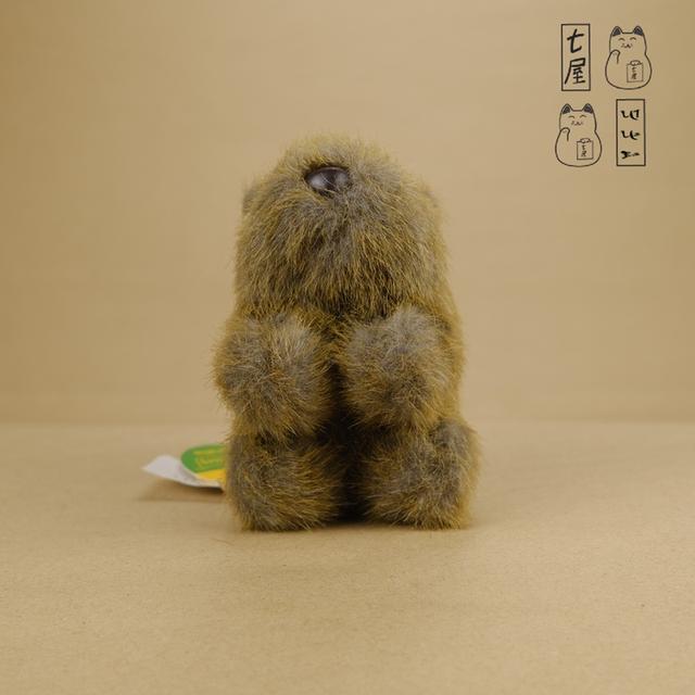 ตุ๊กตา สัตว์ออสเตรเลีย・วอมแบต・ขนเก่า 🐨 Wombat ・Mascot 12 cm 〰 Uni-Toys・Australian Wildlife Series ・Vintage Old-Fur・Soft Toy ❄️✨ รูปที่ 7