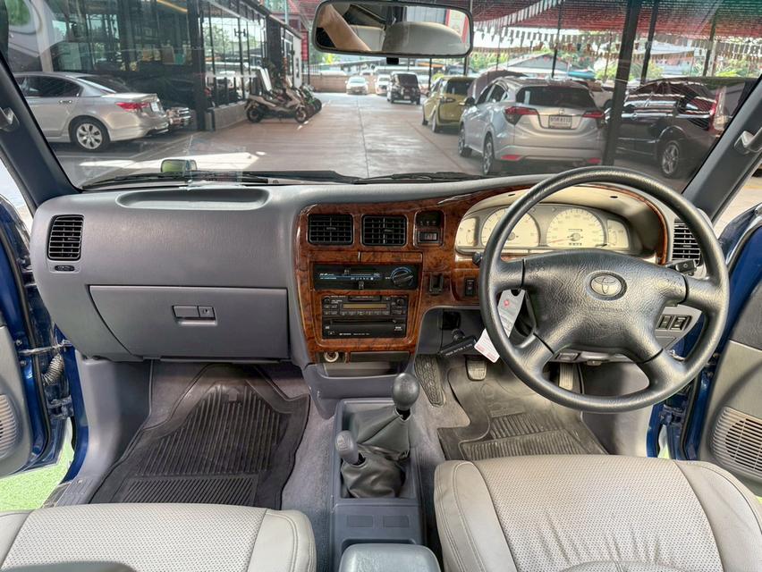 TOYOTA SPORT RIDER 3.0 KZ TURBO 4WD ปี2001รถบ้านแท้ น่าเก็บไว้สะสม พร้อมใช้งาน 6