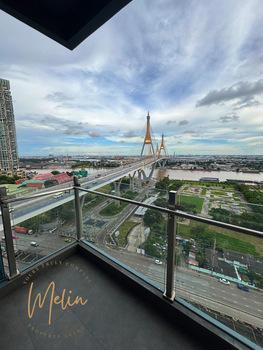 ให้เช่า Sapphire Condo ห้องใหม่! วิวแม่น้ำเจ้าพระยา | 2 ห้องนอน | แต่งครบ พร้อมอยู่ ราคาเพียง 30,000 บาท/เดือน 1