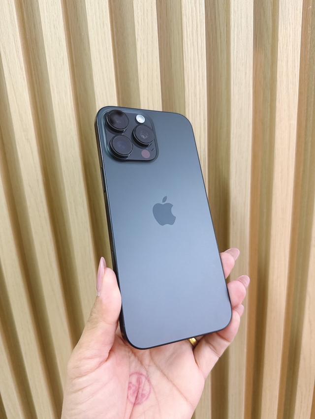 📱 iPhone16  Promax 256GB Zp   เครื่องศูนย์ไทยเดิมๆ ประกันศูนย์ถึง กค ปี69  รอบชาร์จ29 ราคา 36,900.- โทร081-9377882 6