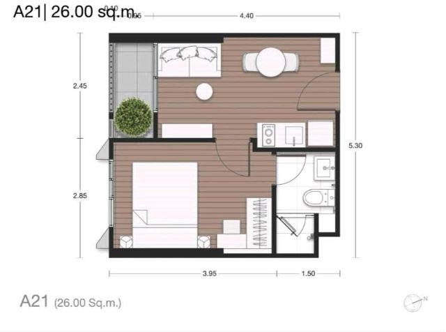 CM04459 ขายดาวน์ คอนโด นิว อีปิค อโศก-พระราม 9 NUE Epic Asoke-Rama 9 ถนนอโศก-ดินแดง 5