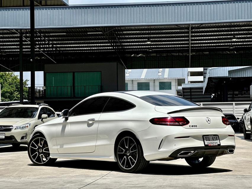 Mercedes Benz C200 Coupe Facelift AMG Dynamic ปี 2019 รถบ้านแท้  17