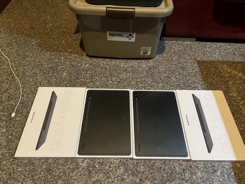 ขายSamsungTabS9PlusสีGray256กิ๊กสูนTrueยกกล่องจอสวยกริปถูกๆใช้งานดี รูปที่ 2