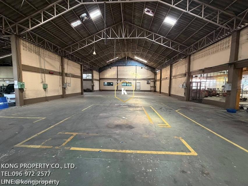 ให้เช่าโรงงาน บางพลี สมุทรปราการ 5,200 ตรม.  ใกล้นิคมบางปู มีใบรง. 11