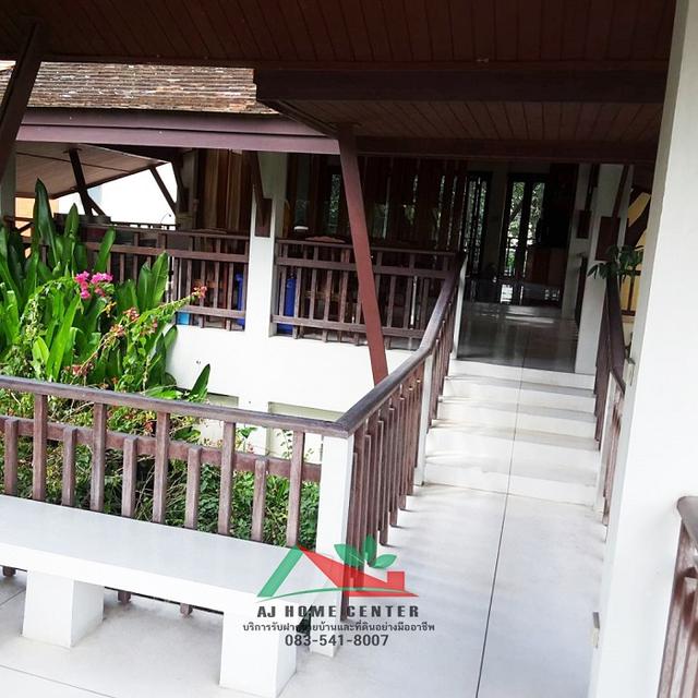 ขายบ้านทรงไทยประยุกต์ริมน้ำ ขนาด1-0-42ไร่ ซ.หอมเกร็ด18 สามพราน ใกล้ตลาดดอนหวาย 11