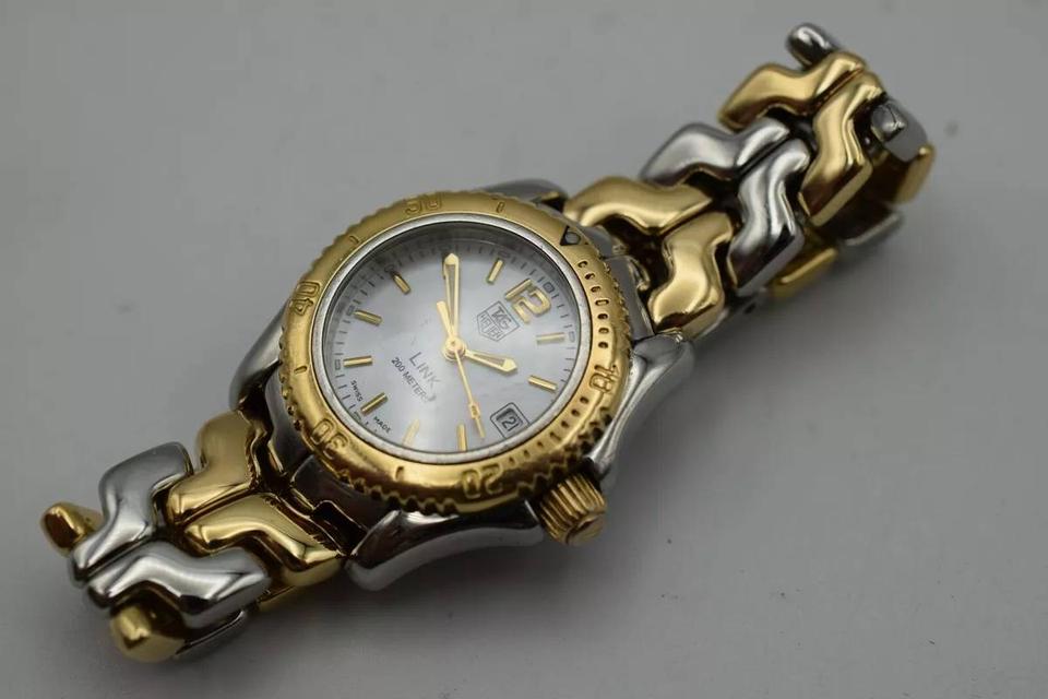 Ladies Tag Heuer Link Professional Two-Tone 18k/SS Watch WT1455