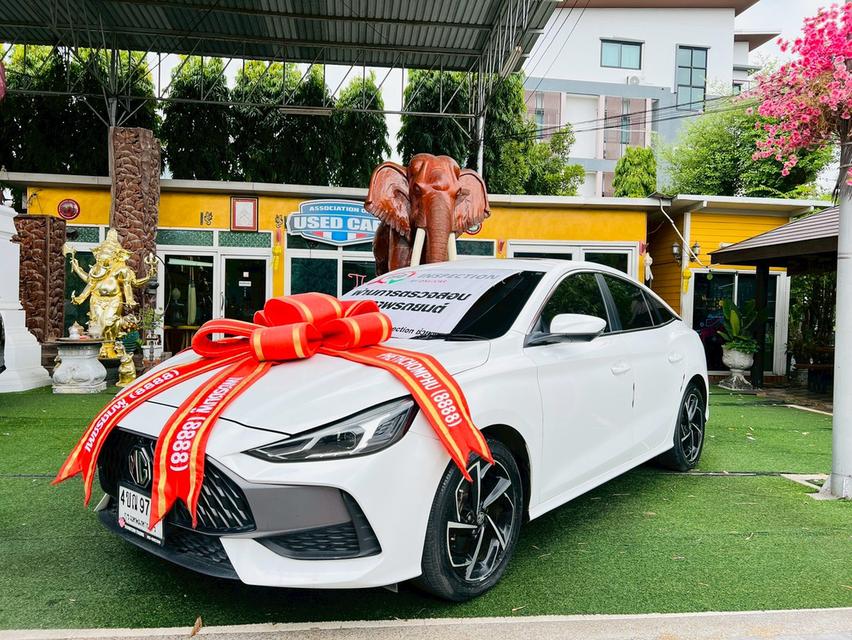 🏎️ ตัว TOP X โฉมใหม่ ดีไซน์สปอร์ตพรีเมียม ประหยัดสุดขีด 2 ระบบ! 🏎️ MG 5 TOP 1.5 X AT ปี 2024 เบนซิน + แก๊ส LPG ประหยัดเงินในกระเป๋าขั้นสุด! รูปที่ 3