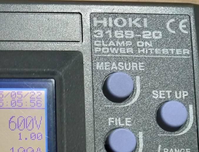 เครื่องวัด และวิเคราะห์ไฟฟ้า HIOKI 3169-20 CLAMP ON,POWER HITESTER มือสอง 11