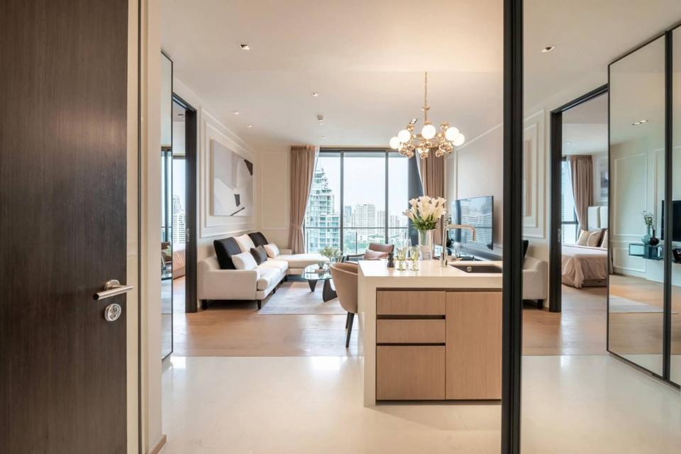 ให้เช่าคอนโด Beatniq Sukhumvit 32 ชั้น19 54.39 ตรม 1นอน 1น้ำ ใกล้ BTS ทองหล่อ 3