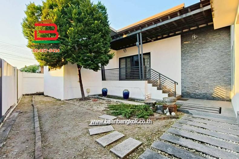 บ้านเดี่ยว หมู่บ้านประชาชื่น (ใกล้มหาวิทยาลัยธุรกิจบัณฑิตย์) เนื้อที่ 72 ตรว. ตำบลบางตลาด อำเภอปากเกร็ด จังหวัดนนทบุรี 4