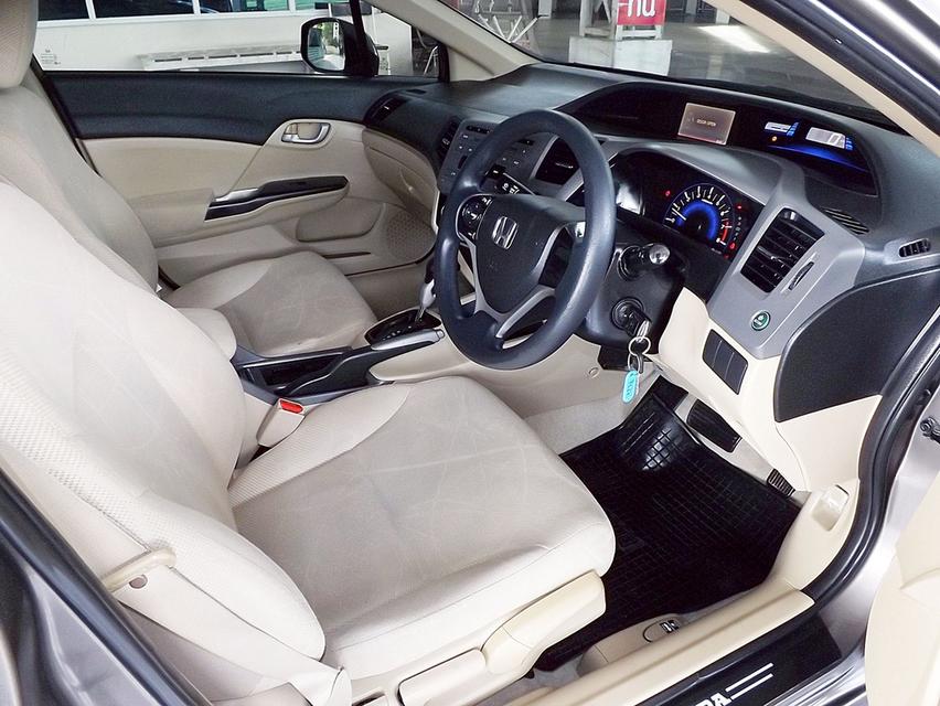 รหัสรถ KCY7627 HONDA CIVIC FB 1.8 S I-VTEC AUTO ปี2013 สีน้ำตาล 9