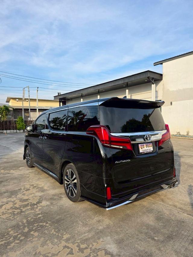 Toyota ALPHARD 2.5SC PACKAGE สีดำ ปี 2023 ไมล์ 28,000 กม. รูปที่ 4