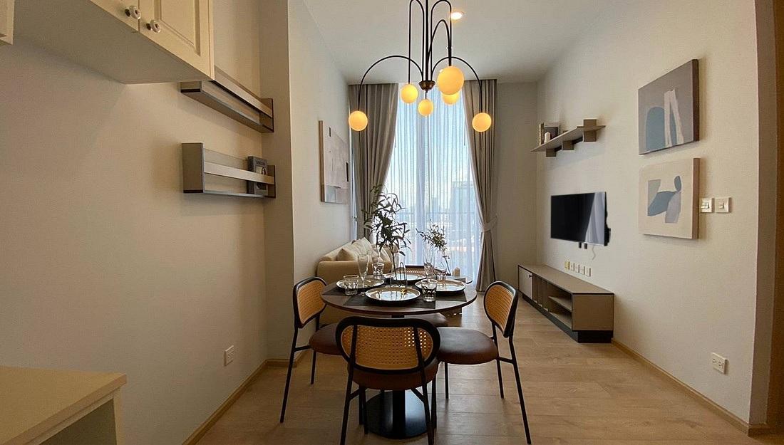 Condo Noble BE19 @BTS Asoke Station 52.07 sq.m 2 Beds 2 Baths 19th floor With private garden 1