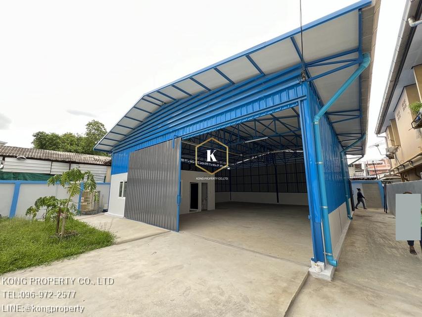 ให้เช่าโกดัง นวมินทร์ นวลจันทร์ บึงกุ่ม กรุงเทพ พื้นที่ 400 ตรม 1